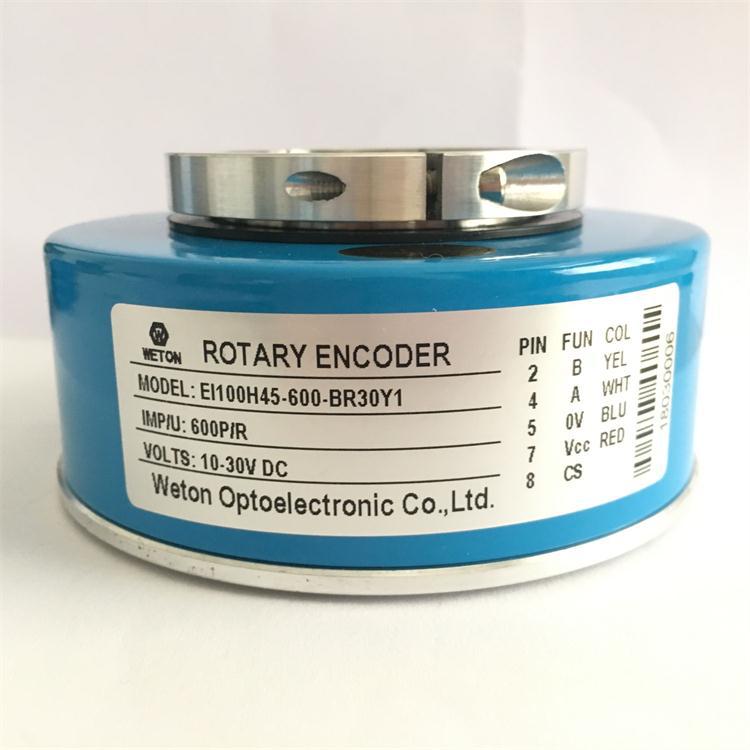 现货全新EI100H45-600BR30Y1编码器外径100轴径45电梯编码器