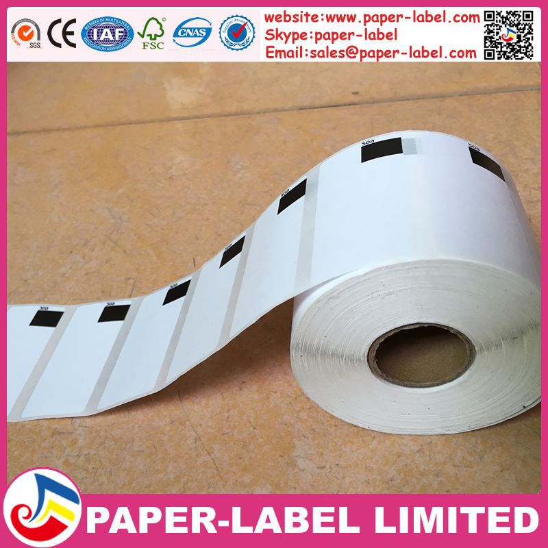 厂家供应 DK-11209标签62mmX29mm*800热敏不干胶商品标签加工