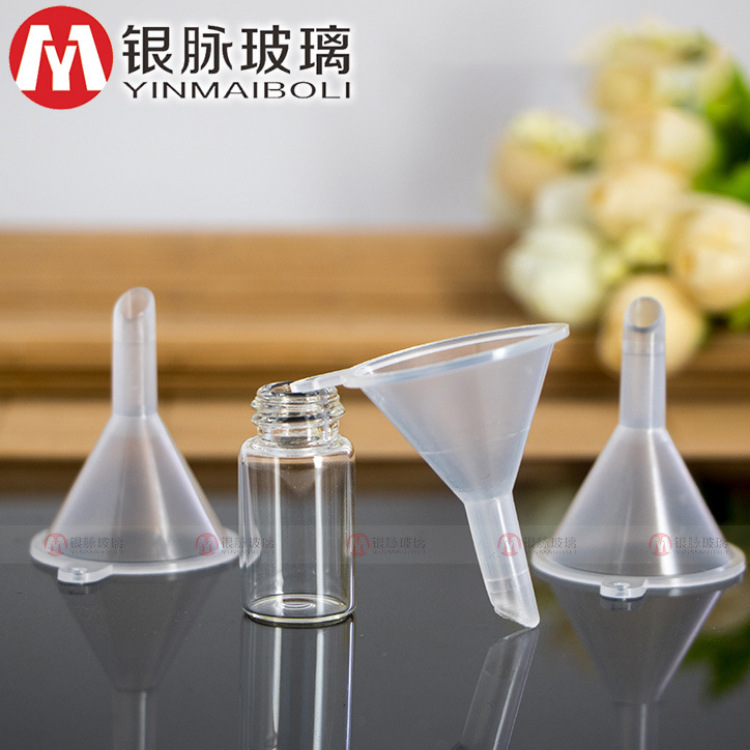 Embudo de perfume herramienta de embalaje de aceite esencial embudo de embalaje embudo cosmético embudo PP plástico transparente