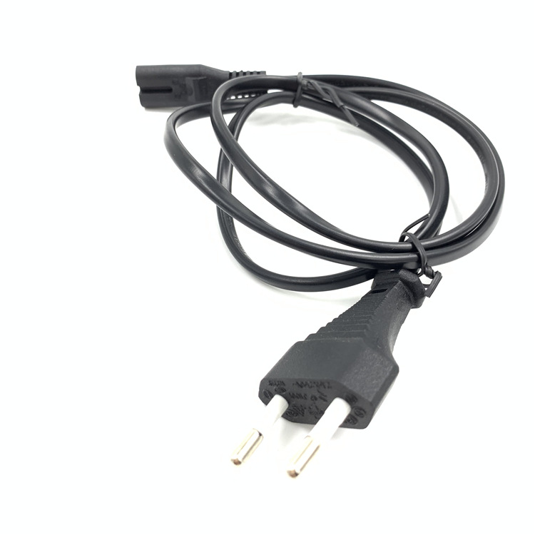 supply 1.5M European standard 8 Suffix Eurocode eight-character suffix 2*0.75 square European style power cord