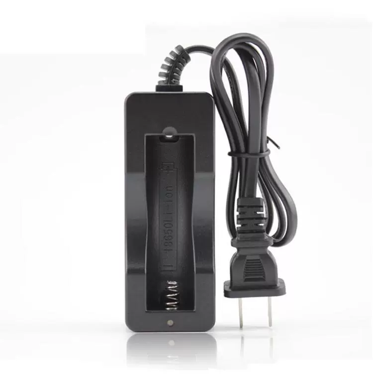 Зарядное устройство для литиевых аккумуляторов 18650 4,2 В с сильным светом фонарика профессиональное зарядное устройство для сидений однослотовое зарядное устройство Американский стандарт