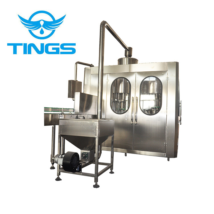 瓶装水10000瓶/小时三合一全自动瓶装水定量灌装包装线填充机械