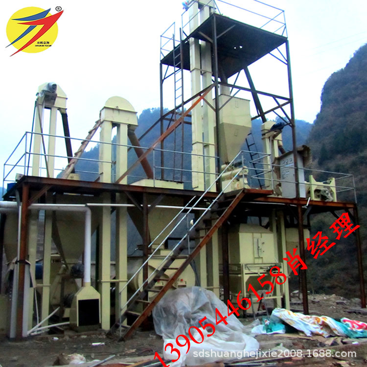 大型畜牧养殖饲料加工成套设备环模颗粒机生产线成套工程安装