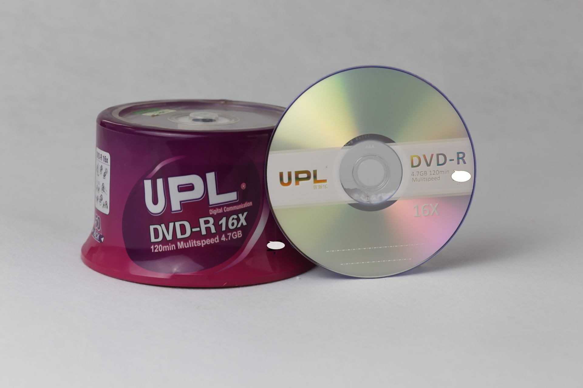 满30件包邮啦！ 空白光盘  批发UPL 光碟  刻录光盘DVD-R A级空白