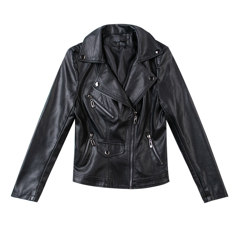 Veste en cuir femme en PU - Ref 3447472 Image 5