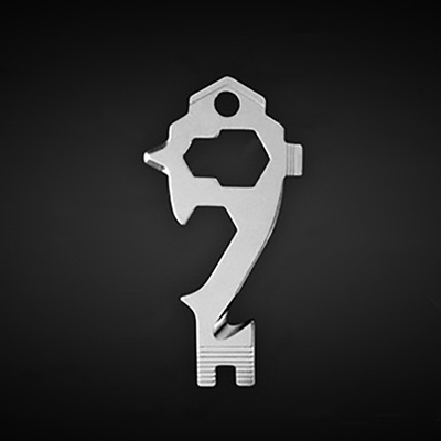 EDC multi-function Survival Card Mini outdoors Take it with you Portable Bicycle Tool Card 20 function A suit