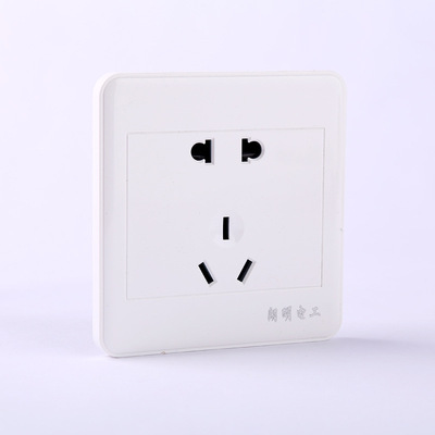 86 Dark outfit Wall switch socket Pentapore socket switch engineering home decoration goods in stock wholesale