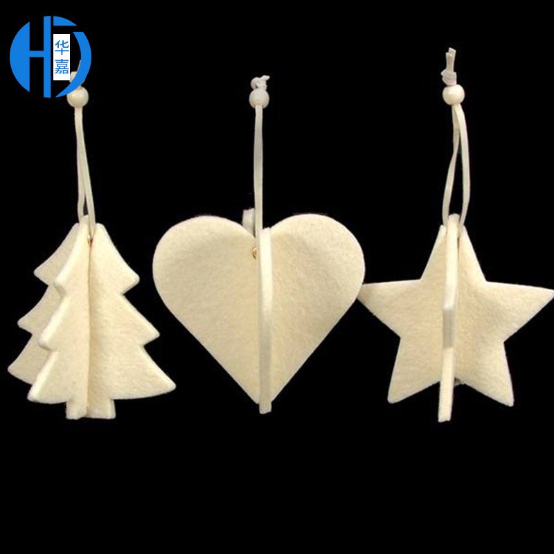 厂家直供工艺品毛毡挂件 装饰布置毛毡挂件用品批发