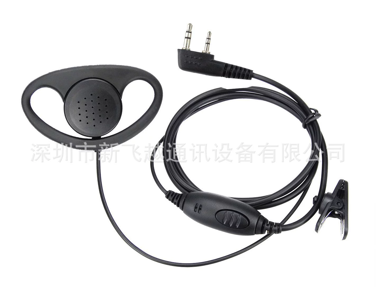 Имитация гарнитуры K-head D-типа оригинальная PTT, применимая к Baofeng 5R 888S TYT ouxun Jianwu и другим рациям