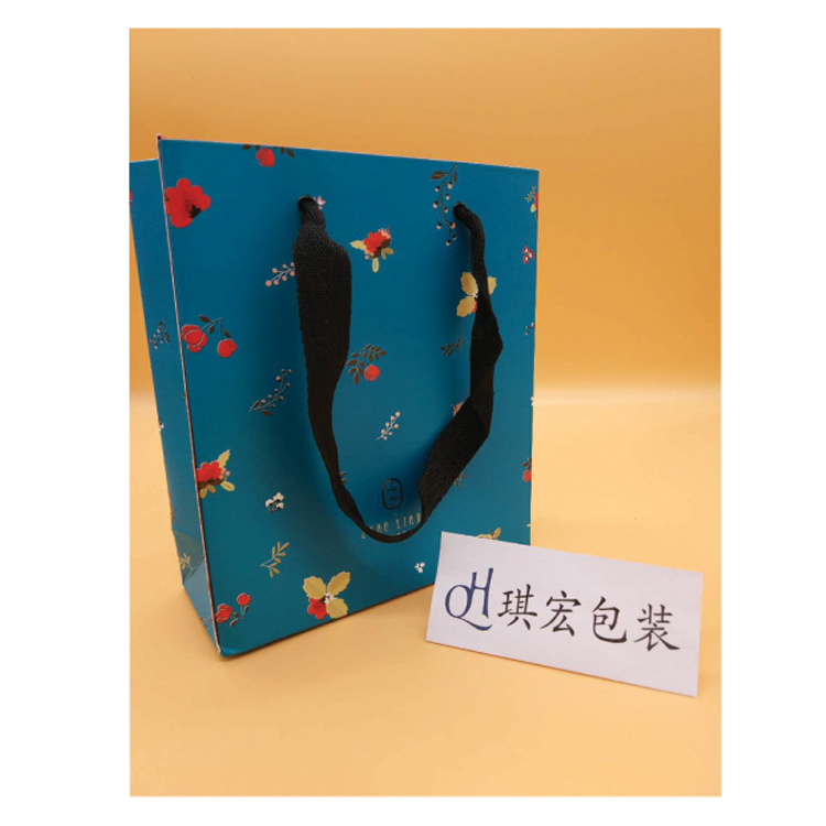 珠宝手提袋 白卡纸袋 创意首饰袋子 货期准  东莞厂