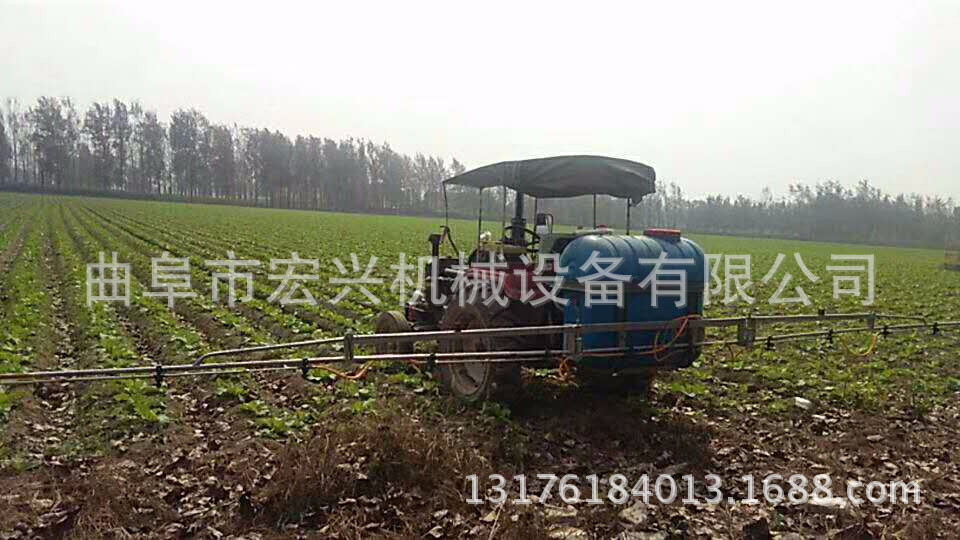 蔡甸区四轮车拖拉机后悬挂打药机 皮带式拖拉机喷雾器厂家促销