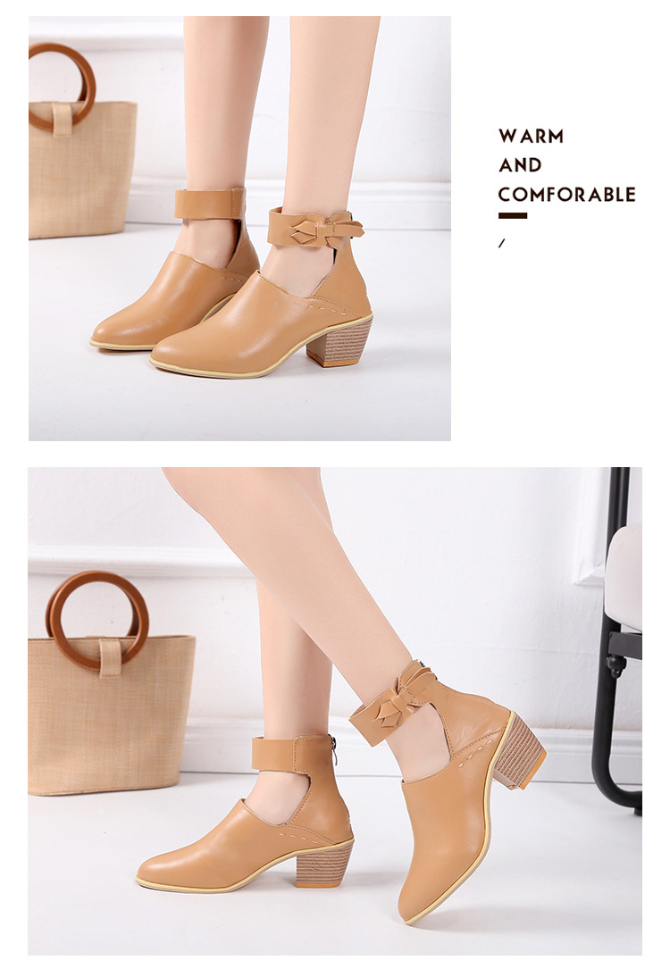 Bottes femme en PU artificiel - Ref 3355145 Image 18