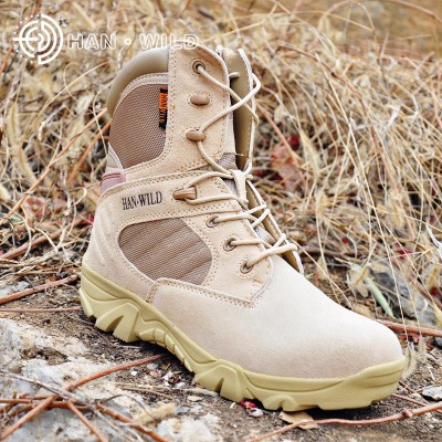 军靴沙漠靴厂家直销战靴特种兵作战靴侧拉链511军靴高帮战术鞋