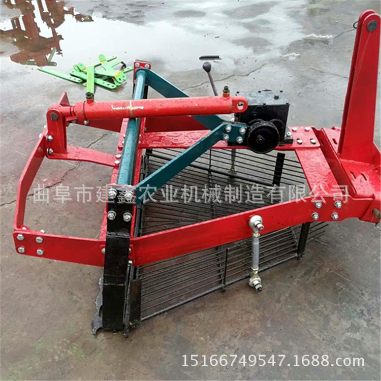 挖大蒜机 四轮前置大蒜收获机 前置铲刀式大蒜收获机价格