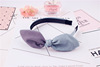 Fashionable headband with bow, brand demi-season hair accessory, Korean style