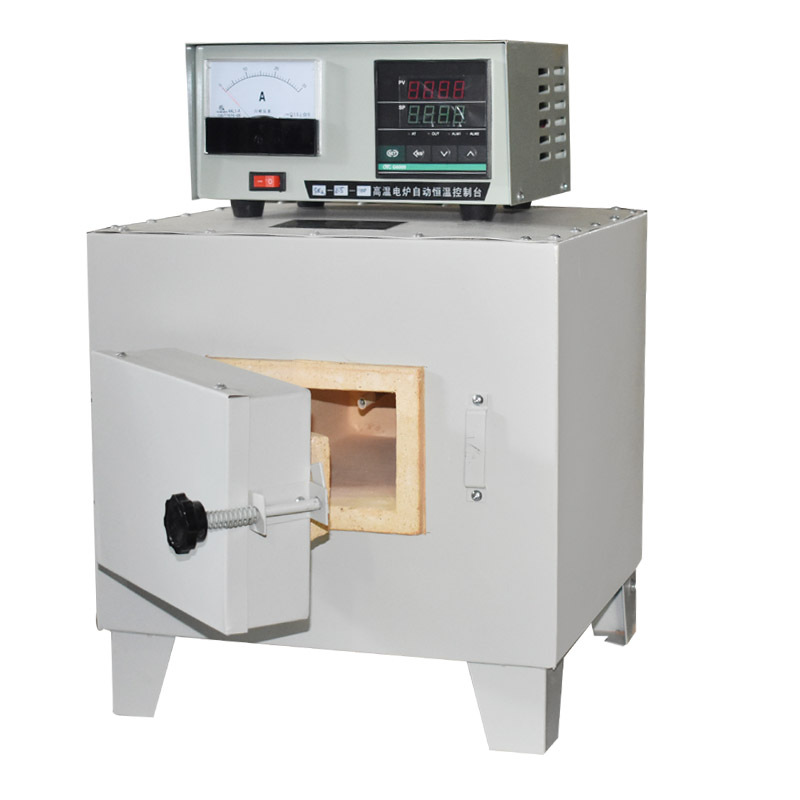 SX2-5-12箱式电阻炉 沪粤明1200度马弗炉 配数显控制器