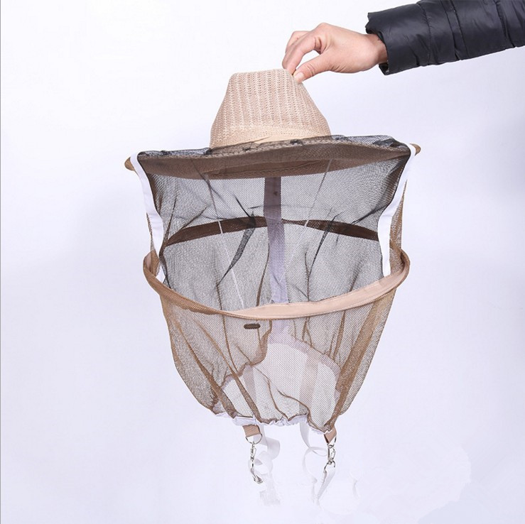 牛仔蜂帽 防蜂帽养蜜蜂防护帽/养蜂工具蜂衣蜂帽蜂具批发