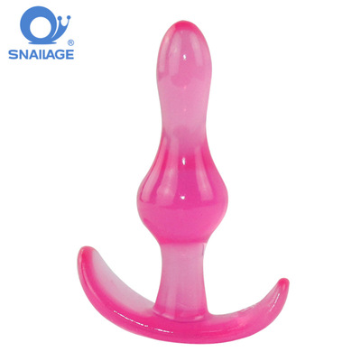 旅游外出便携果冻肛塞 硅胶两珠后庭塞 男用女用屁股按摩工厂货源|ru