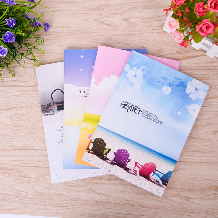 特价销售16K40型卡面软抄 学生 笔记本公司学校办公用笔记本字