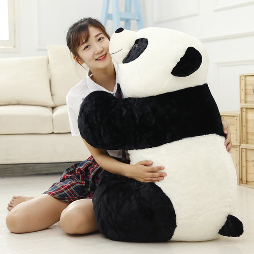 Cute lying giant panda plush toy panda doll rag doll creative gift for children and girls
