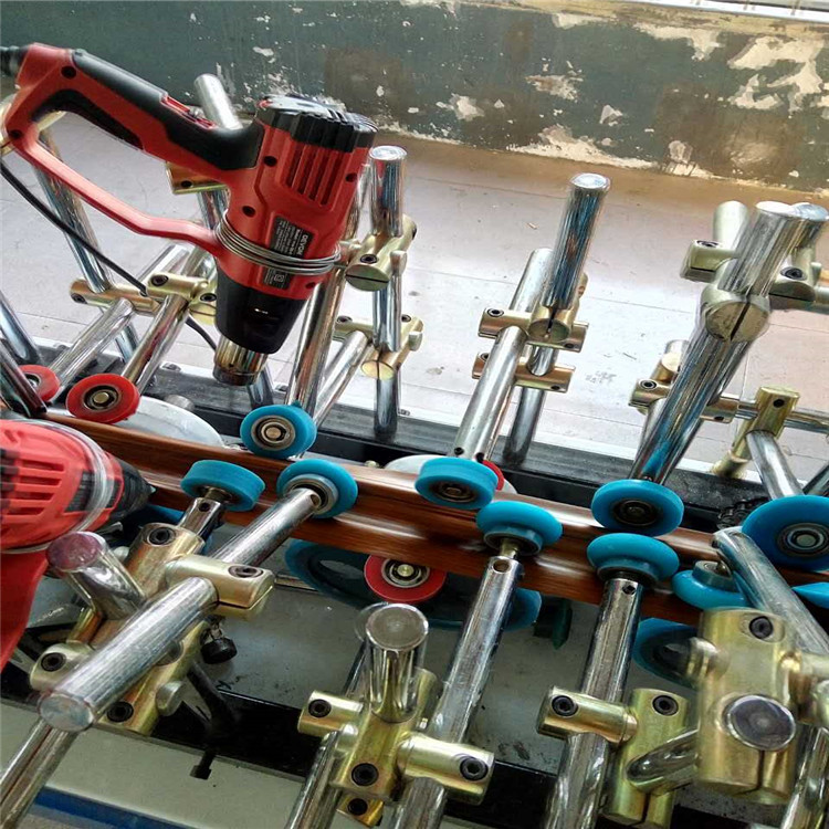 长城板包覆机 冷胶PVC包覆机 木皮热胶包覆机 异型包覆