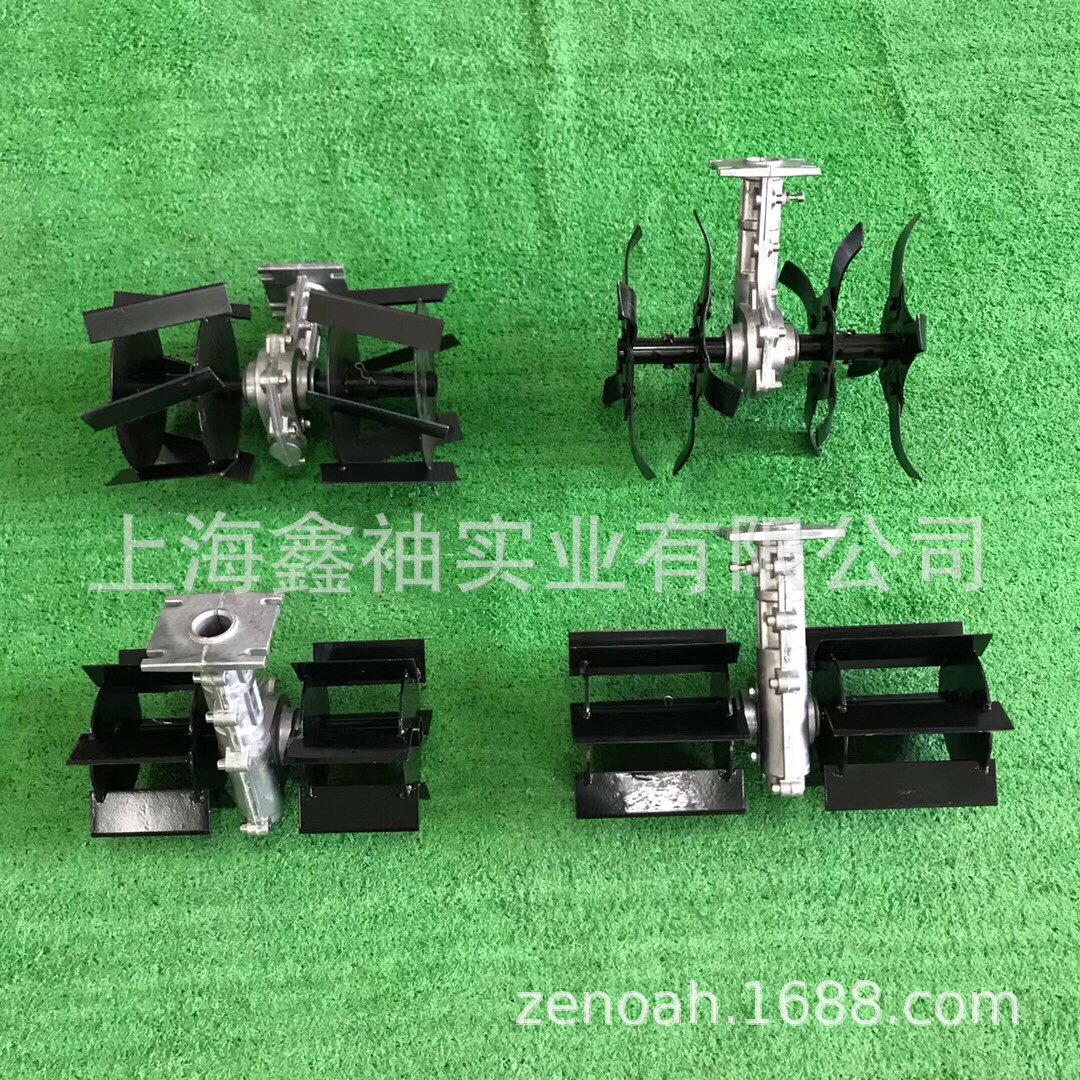 松土机翻土微耕松土轮刀头锄草轮除草轮松土锄地机锄草机除草机头