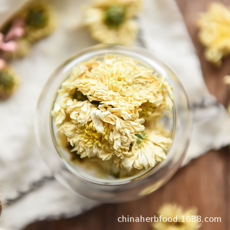White Chrysanthemum Tea Hang Bai Ju Dried Flower Tea 500g Herbal Infusion key features