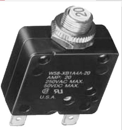 TE Connectivity W58-XB1A4A-5电路保护断路器W58-XB1A4A-5