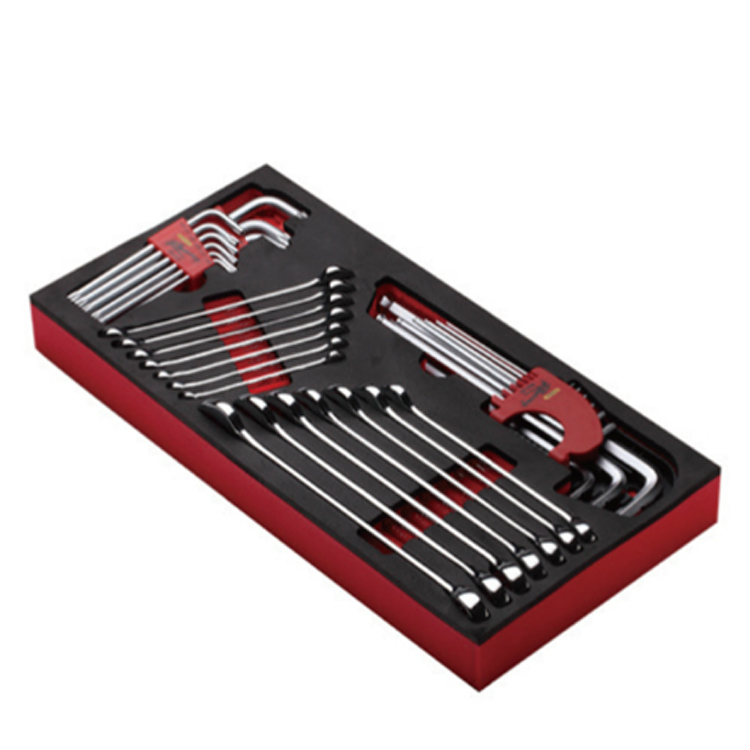 EVA工具托组套,史丹利/~32件两用扳手及内六角扳手