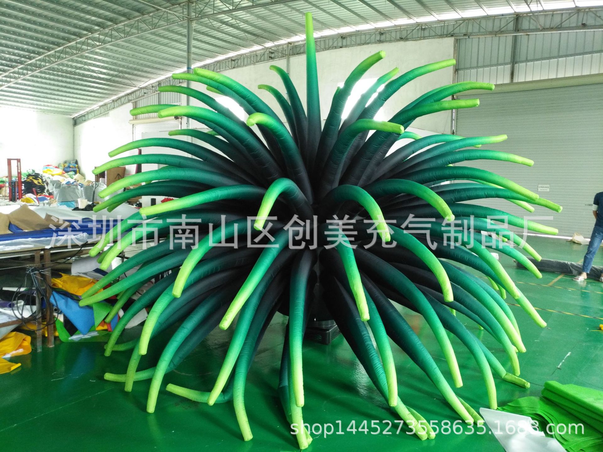 定制外贸品质充气舞台装饰道具 充气树枝树叶模型各类装饰模型