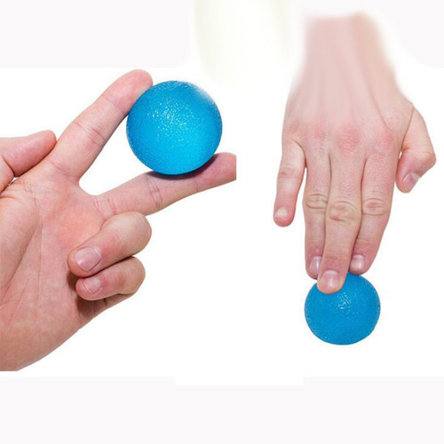 Silicone Egg-Shaped Grip Trainer Stress Relieving Office Keyboard Wrist Exercise Massage Ball Rehabilitation Grip Ball