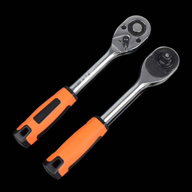 Al por mayor 1/2 automático derramamiento Llave de trinquete llave de mano de obra ahorro llave de enchufe 12,5 llave rápida mosca grande