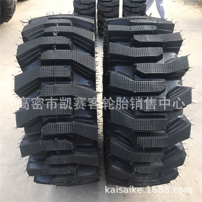 厂家大量供应半实心铲车轮胎16/70-20加厚耐刺扎工程机械轮胎