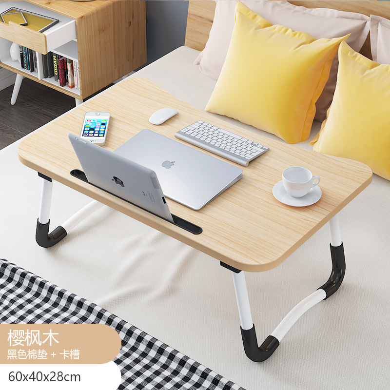 notebook computer Folding table The bed Table Lazy man household Read write The bed desk
