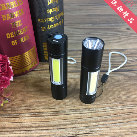 lumen nhôm thiết bị thứ ba đèn lồng ánh sáng tập trung đèn pin LED đèn pin chói tiền đạo xa Đèn pin