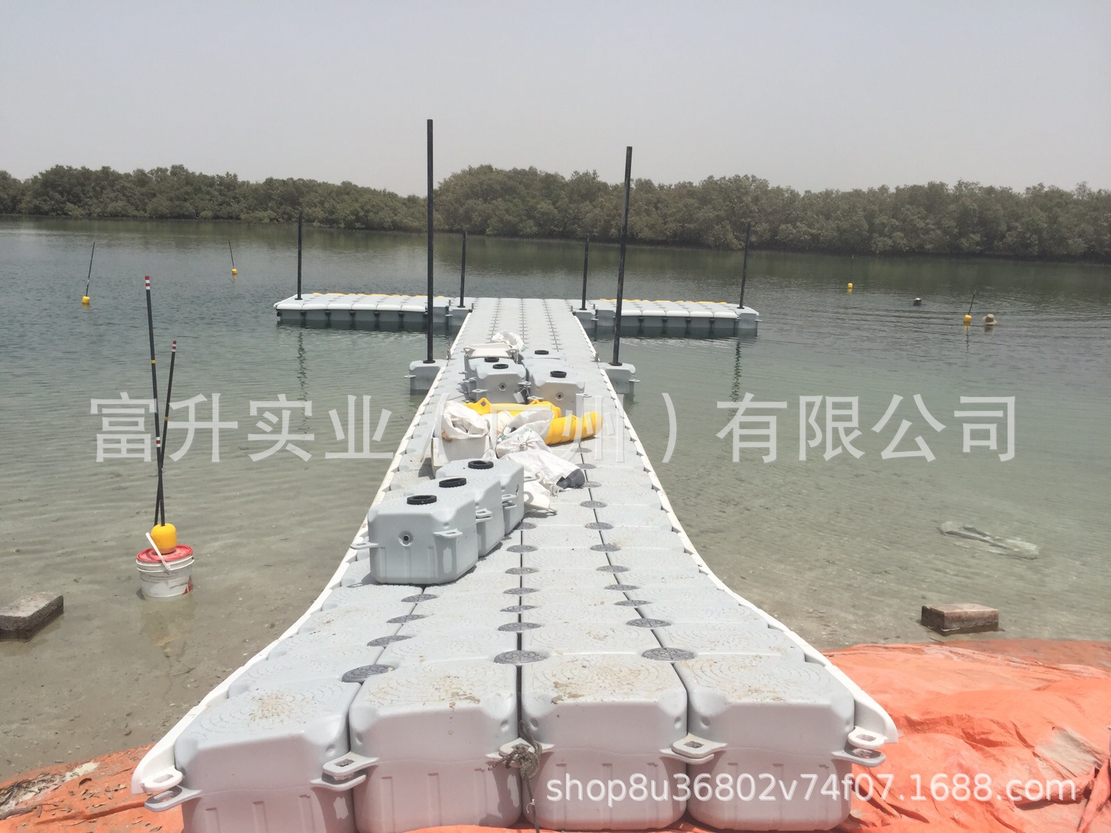 休闲娱乐高浮力塑料浮筒垂钓浮台水上钓鱼平台网箱养殖浮动码头-阿里巴巴