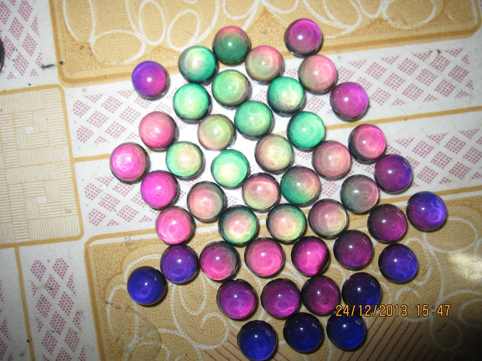 12 цветов цвета LCD изменяя цвет настроения кольца изменяя цвета кольца изменяя