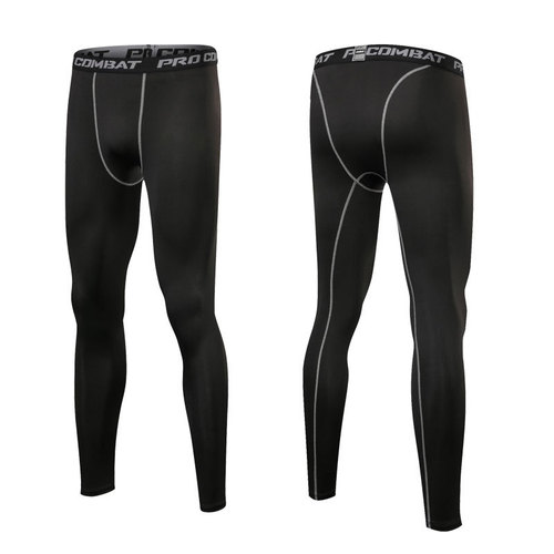 Men's athletic tight leggings for basketball, football, running, fitness, base layer, track training, long pants, winter warm, thickened