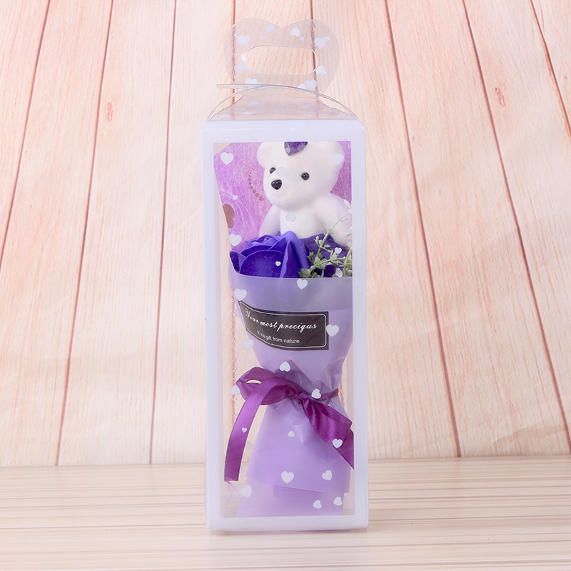 透明手提盒~紫色