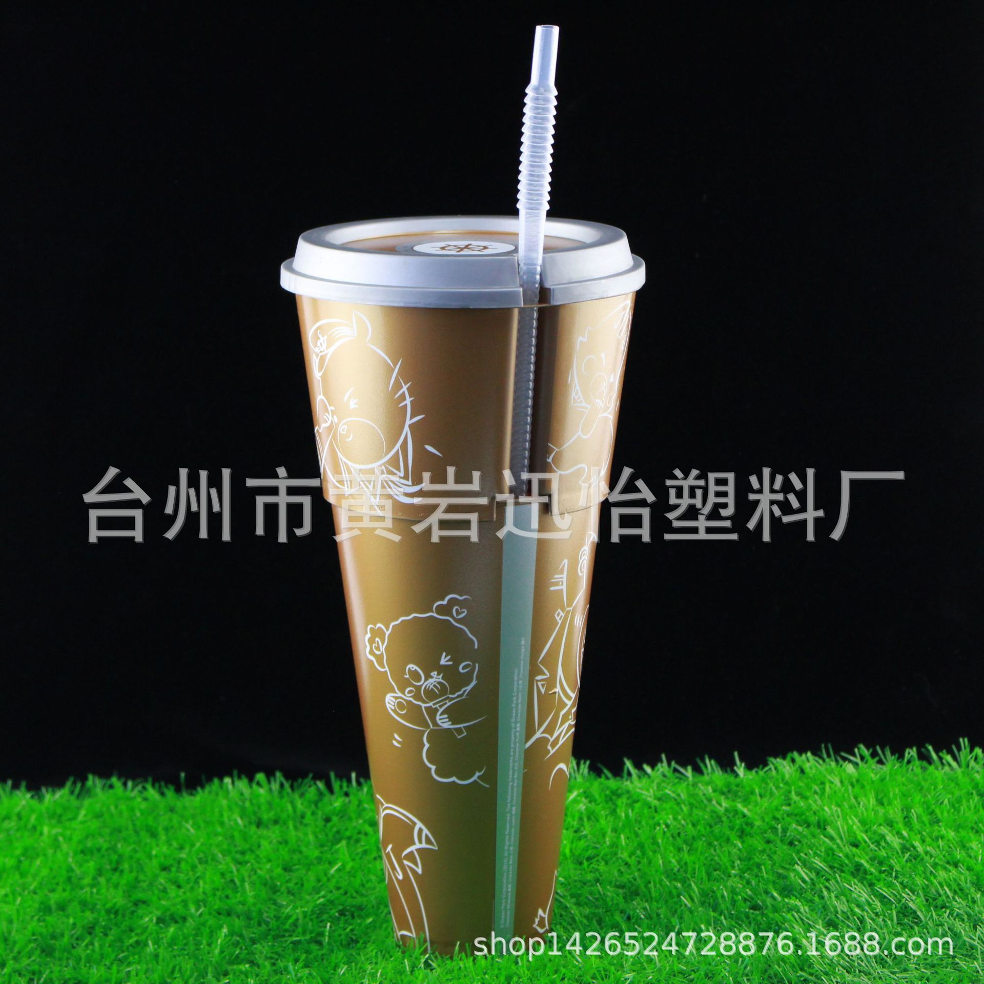 爆米花可乐桶  儿童影院超大容量塑料桶 双层可乐爆米花杯 可