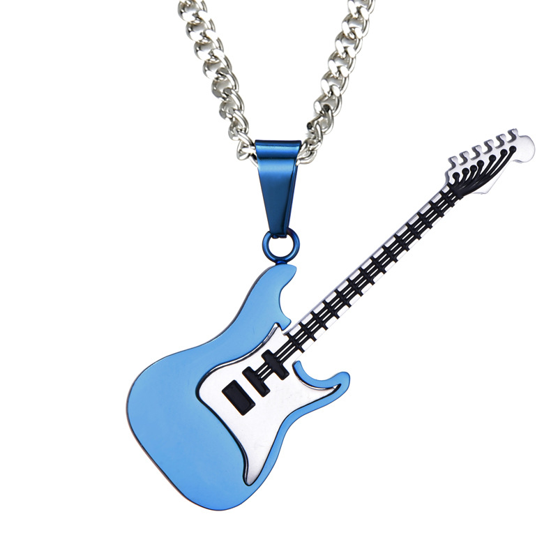 Guitar Pendant Necklace