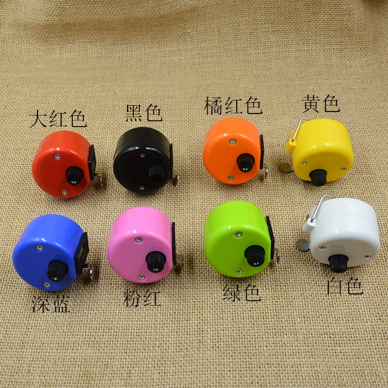 Jinghui Factory 4-значный ручной пластиковый счетчик карамельного цвета Механическая кабина человека разгрузочная станция точки Дока