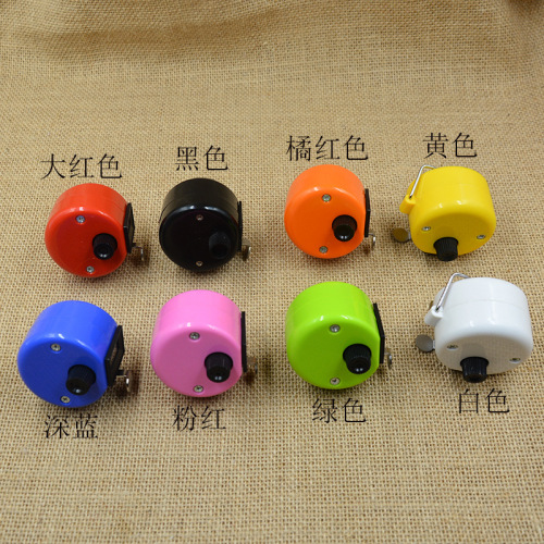 Jinghui Manufacturer 4-Digit Manual Plastic Candy Color Counter Mechanical Cabin People Flow Station Pier Points
