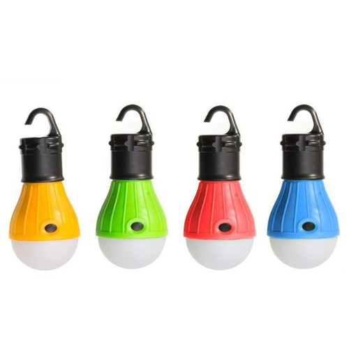 Cross-border supply 3LED outdoor camping light emergency light portable camping light Christmas decoration small hanging light with buckle