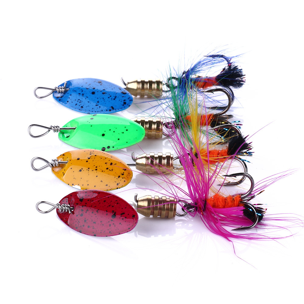 Title 2, Metal Road Sub Rotating Sequin Fake Bait, Attra...
