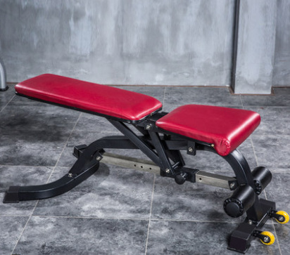 Banco de mancuernas hogar fitness Banco Profesional ajustable multifuncional vuelo pájaro entrenamiento silla abdominales equipo de la aptitud