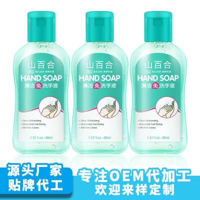 便携免洗消毒洗手液定制小瓶装旅行随身装洗手液贴牌加工非现货|ms
