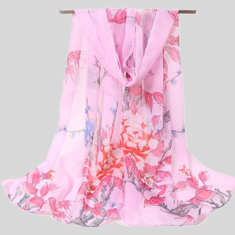 Summer shiffon universal neckerchief