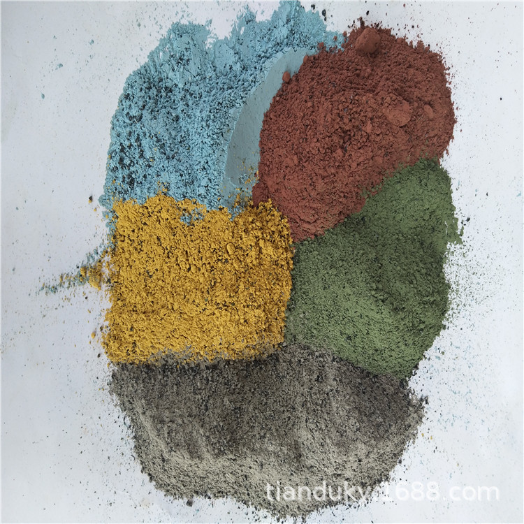 金刚砂地坪 耐磨地坪骨料 耐磨硬化地面 厂家直销  红色  23