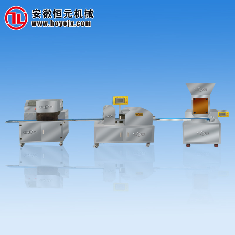 全自动米汉堡成型机  饭团成型机 米汉堡生产线 饭团成型机组